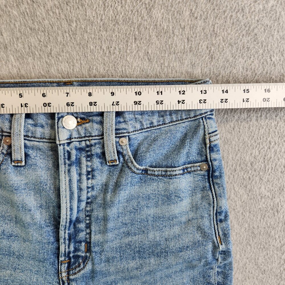 Madewell Jeans Womens 25 Belbury Wash The Perfect Vintage Tapered Ankle Hi Rise - Picture 6 of 15